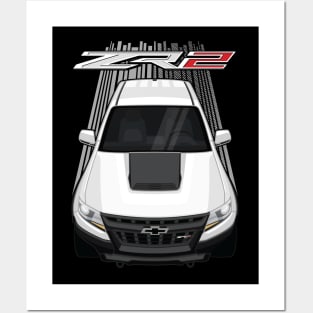 Chevrolet Colorado ZR2 - White Posters and Art